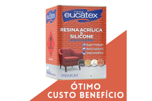 Resina acrílica premium e silicone (base solvente) 18L