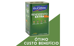 Tinta eucatex rendimento extra 18L