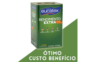 Tinta eucatex rendimento extra 18L