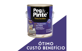 Tinta Peg & Pinte acrílica 3,6L