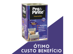 Tinta Peg & Pinte acrílica 18L