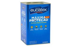 Tinta emborrachada eucatex  max proteção 18L branca