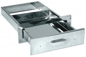 Gaveta Inox Grande para churrasqueira